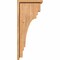Ekena Millwork Pescadero Smooth Corbel w/Backplate, Western Red Cedar, 7 1/2"W x 12"D x 28"H COR08X12X28PEC01SWR - alternate 4